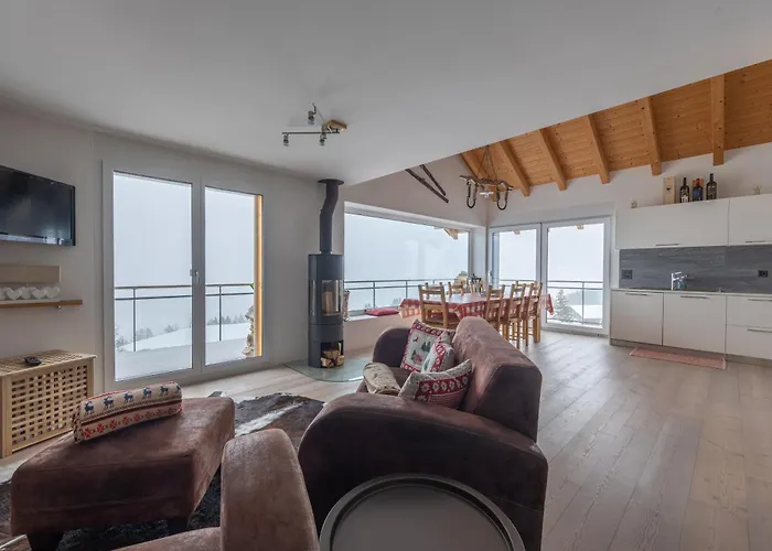 Daire Tga Pilu A Cozy And Modern On Slopes With Wonderful Mountains View