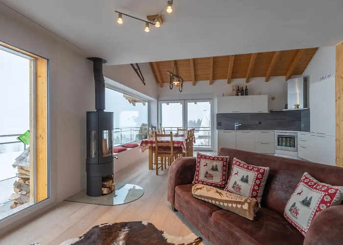 Tga Pilu A Cozy And Modern On Slopes With Wonderful Mountains View *