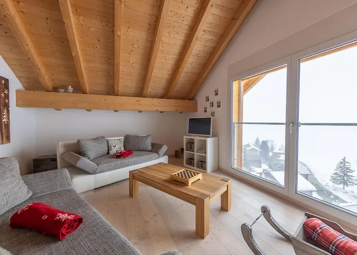 Tga Pilu A Cozy And Modern On Slopes With Wonderful Mountains View Daire Savognin