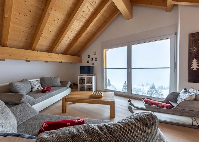 Tga Pilu A Cozy And Modern On Slopes With Wonderful Mountains View *