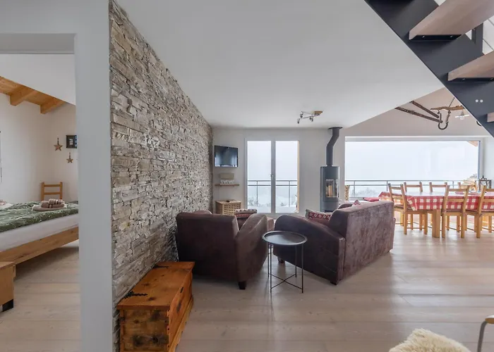 Tga Pilu A Cozy And Modern On Slopes With Wonderful Mountains View Apartamento Savognin