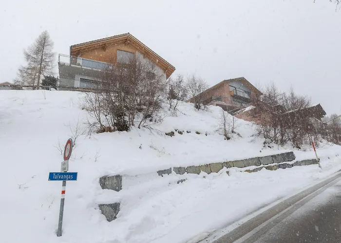 Apartamento Tga Pilu A Cozy And Modern On Slopes With Wonderful Mountains View Savognin